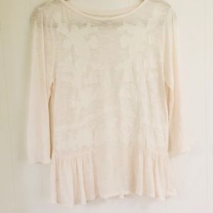 Loft Three Quarter Sleeve Top
